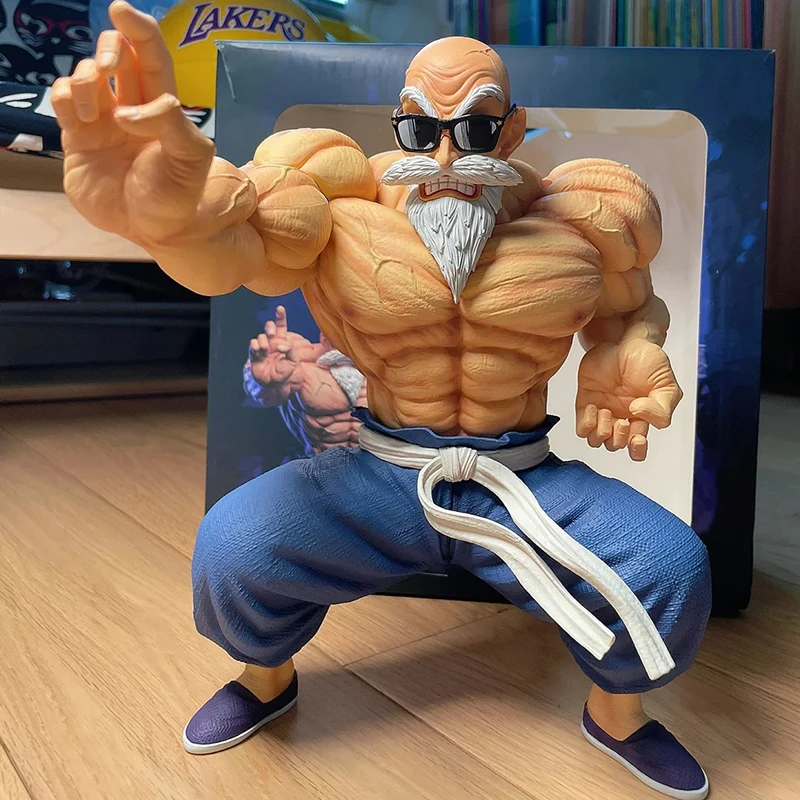 

Dragon Ball Z Cool Master Roshi Фигурка Master Roshi Фигурки 23 см Статуя из ПВХ Коллекция Модель Игрушки Подарки