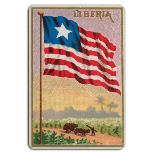 Proudly Liberian: Celebrate the Spirit of Freedom-Aluminum-tin sign