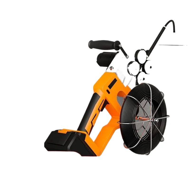 

Threading machine artifact wire drawing special construction site full automatic steel wire dark pipe pay-out electric