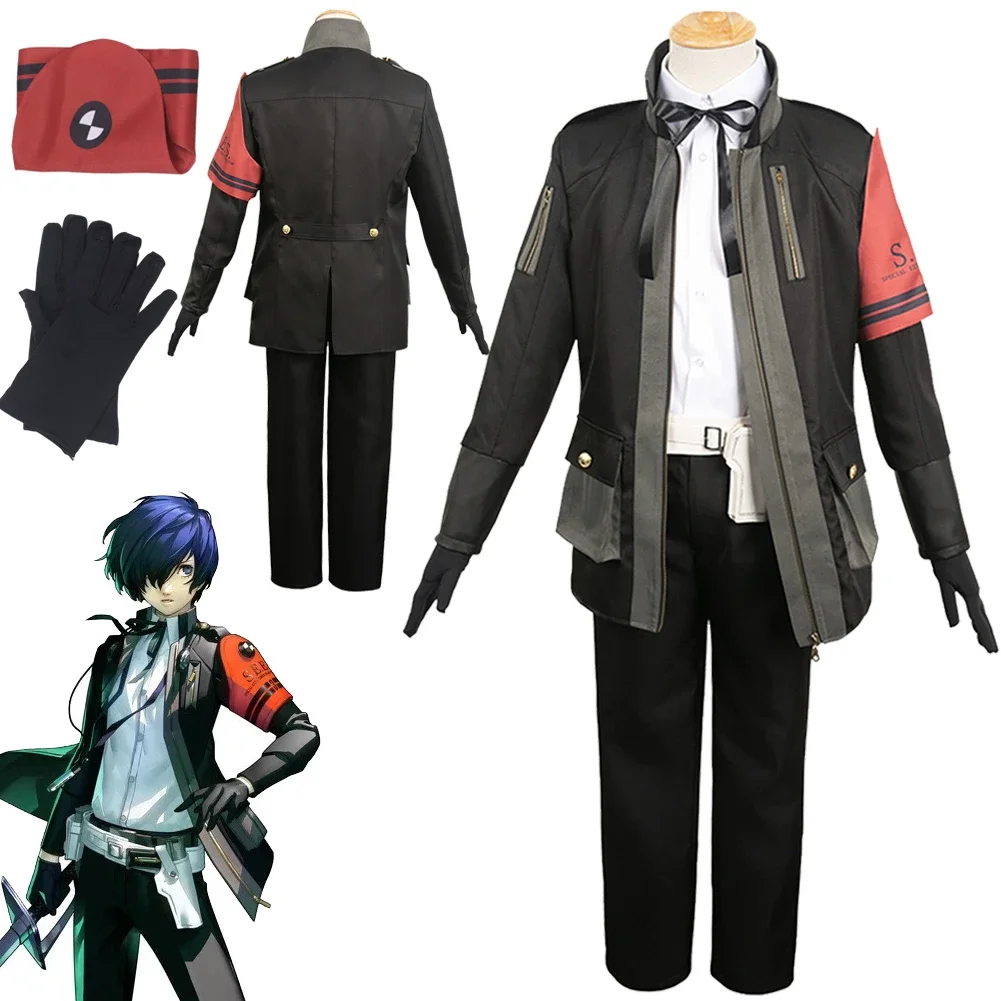 

Yuuki Makoto Cosplay Fantasy School Uniform Anime Game Persona3 Reload Costume Disguise Adult Men Roleplay Fantasia Outfits