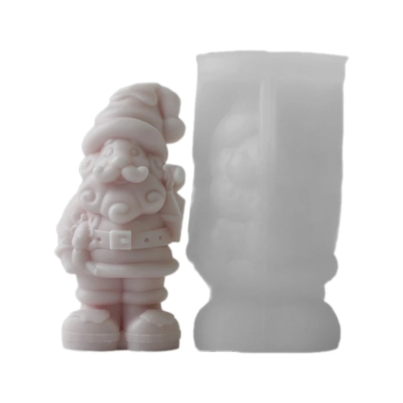 Santa Mold Silicone Molds High Temperature Resistant Ornament Mold Home Decoration Molds