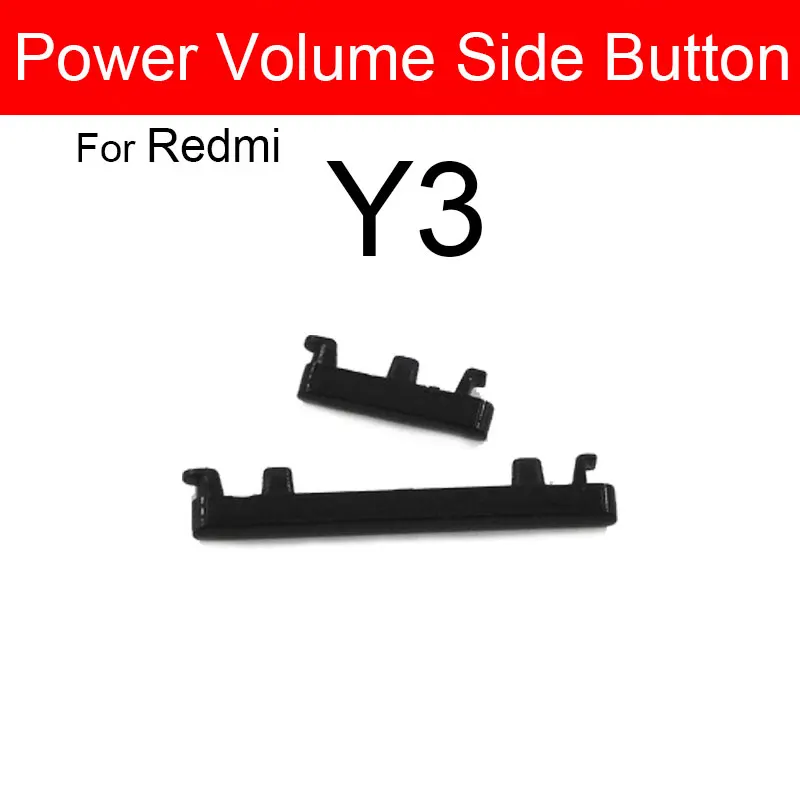 Power On/Off Side Button For Xiaomi Redmi Redmi S2 Y2 Y3 Volume Audio Control Side Key Button Repair Replacement Parts