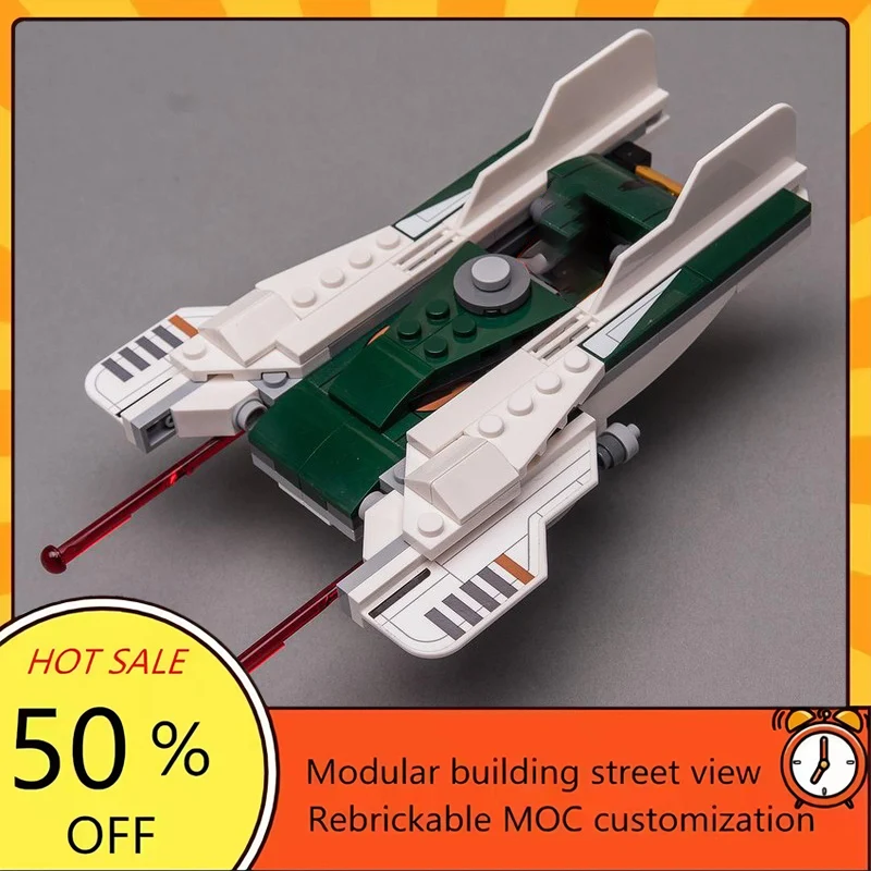 

114PCS Popular Space War Movie Model MOC Building Bricks Spaceship Modular Technology Gifts Holiday Assemble Children Toy Suit