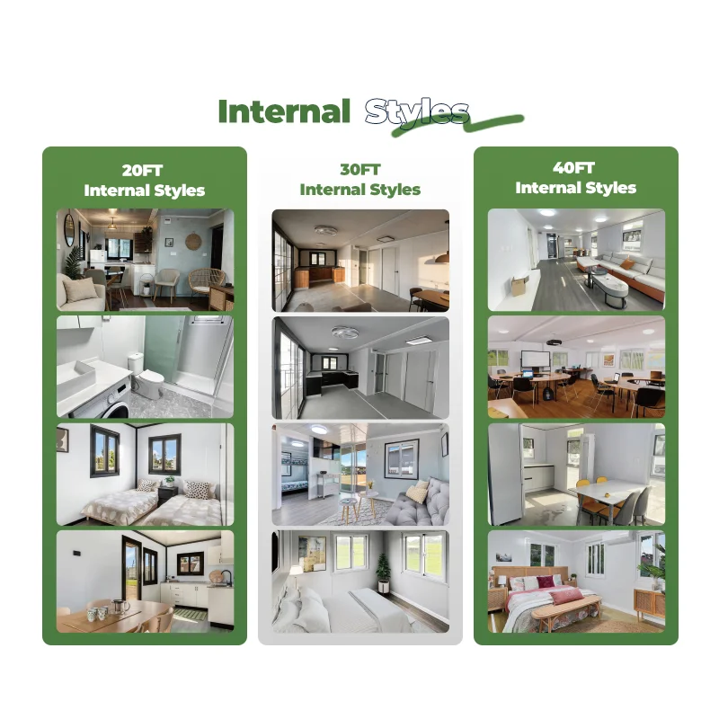 20FT 30FT 40FT Modüler Genişle - Tiny Home Bathroom Kitchen incelemesi ve fiyatı