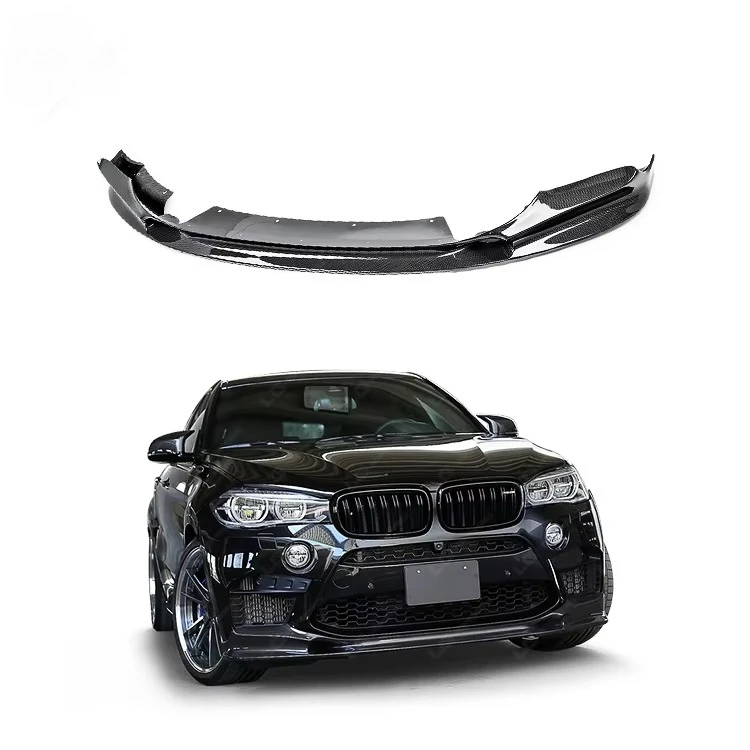 

Передняя губа из углеродного волокна 3D-стиля для X6M F86