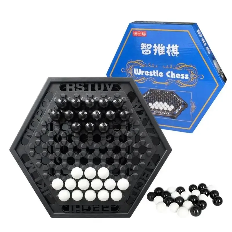 

【Best-selling】Marble Chess Board Set Intellectual Strategy Table Game Educational Toy For Kids