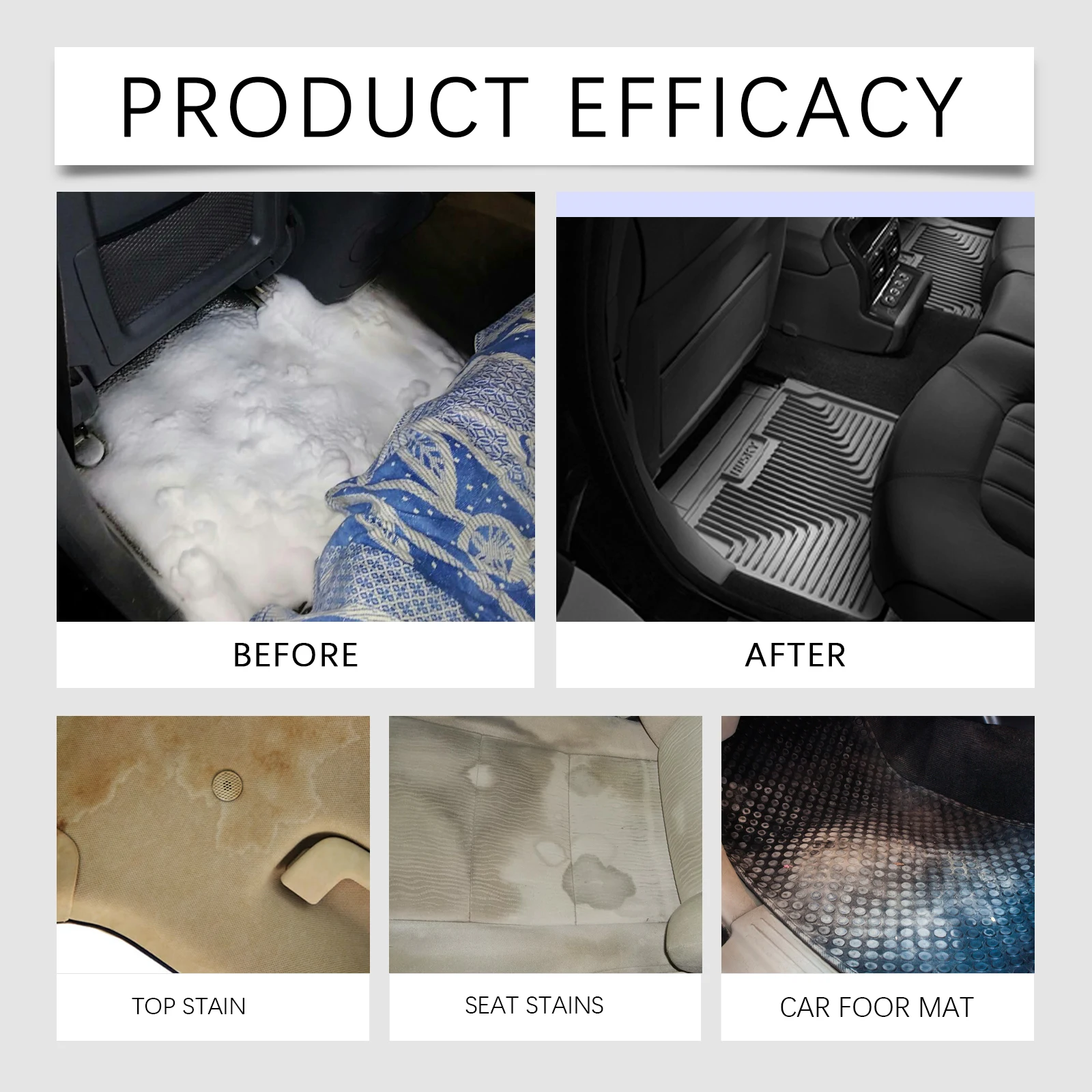 สเปรย์ทำความสะอาดภายในรถยนต์ น - Seat Cleaner Fabric บทวิจารณ์และราคา