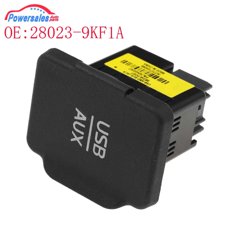 28023-9KF1A 280239 KF1A dla Nissan 15-17 Versa Note 15-16 Sentra Altima AUX wejście pomocnicze interfejs audio USB nowość