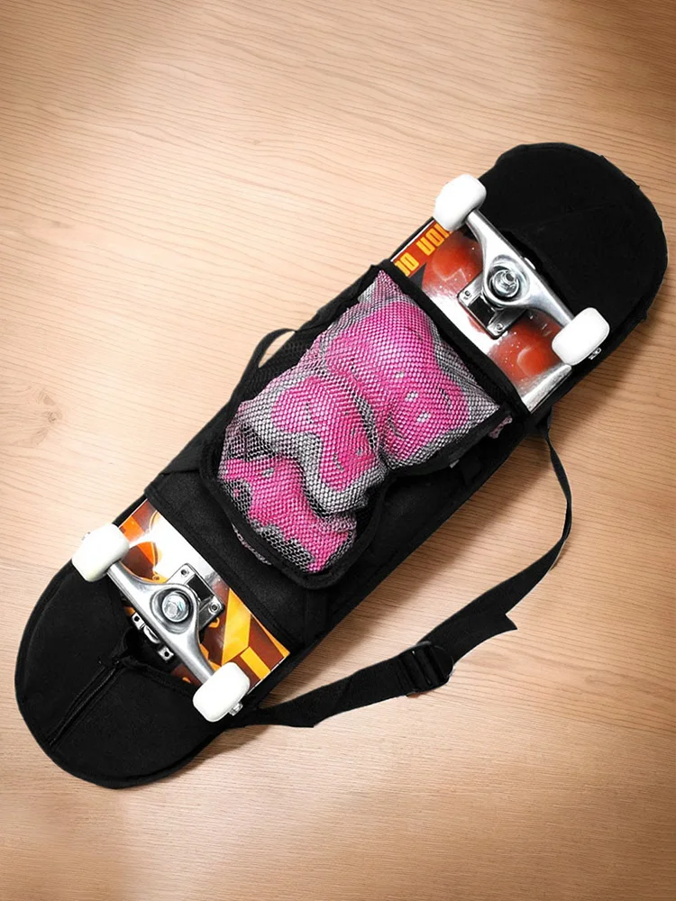 Skateboarding Carrying Handbag Adjustable Strap Balancing Scooter Storage Cover Backpack Skateboard Backpack