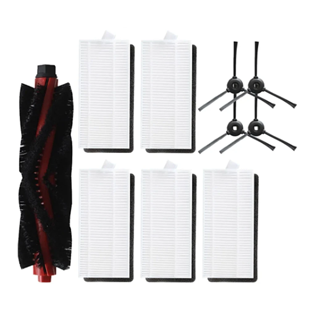 Easy Installation For Vacuum Cleaner Maintenance Side Brush Kit Roller Brush Long-lasting Performance Construction