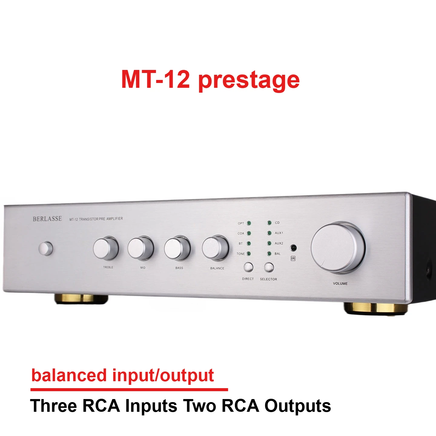 

CHUBAN MT-12 Новый HIFI Fever сбалансированный полевой предусилитель с двойным декодером 1794, Bluetooth 5,4 для дома с дистанционным управлением