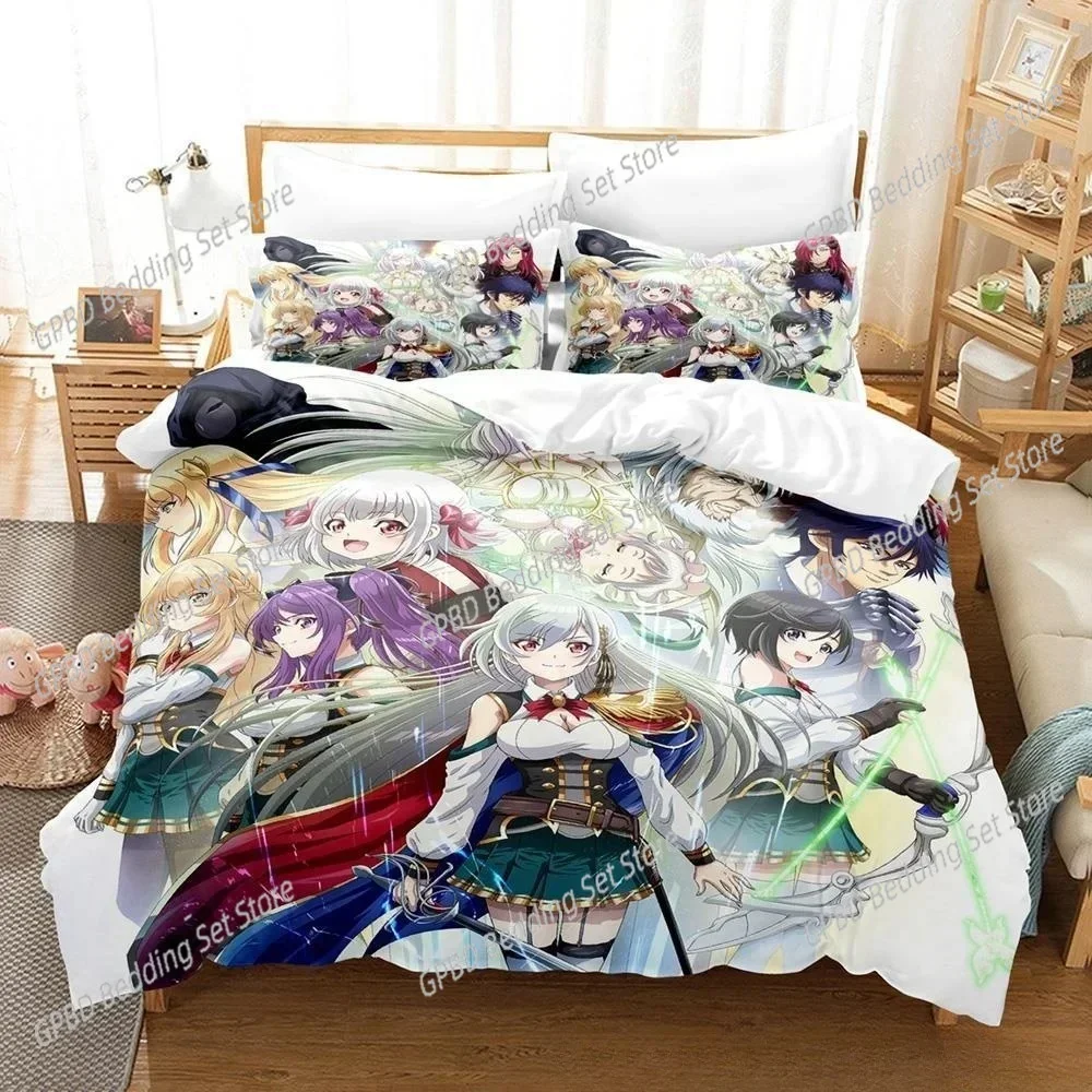 Reborn to Master the Blade Hero-King Squire 3D NEW Duvet Cover Pillowcase Bedding Set Adult Boy Girl Bedroom Single Double Large