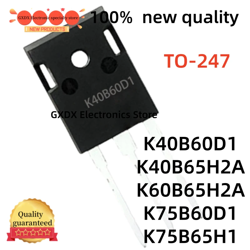 5-10-20Uds K40B65H2A K40B60D1 K60B65H2A K75B65H1 K75B60D1 AOK40B65H2A TO247 AOK40B60D1 AOK60B65H2A AOK75B65H1 AOK75B60D1 TO-247