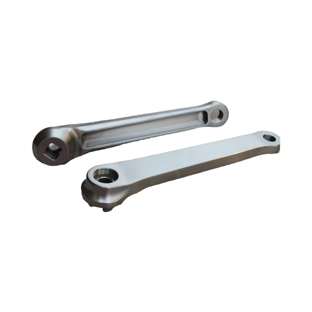 Titanium Ti6AL4V Taper Squared Crankarm For Road Bicycles Mountain Bikes Cruisers Kids' Bikes