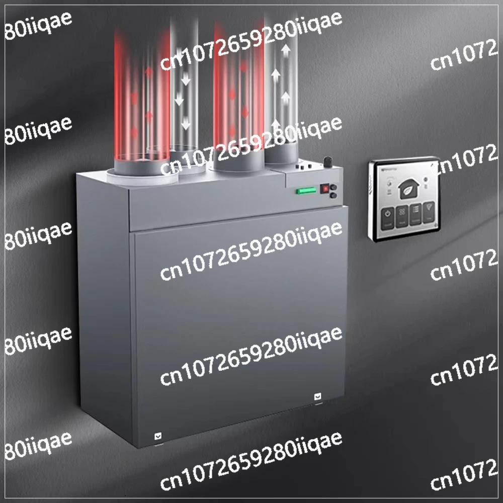 Household Fresh Air HVAC System Ventilation, Moisture Removal and Heat Recovery Ventilation System