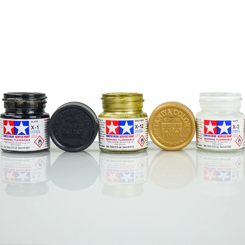 10ml Tamiya X1-X24 model paint water-based acrylic paint  glossy series 11