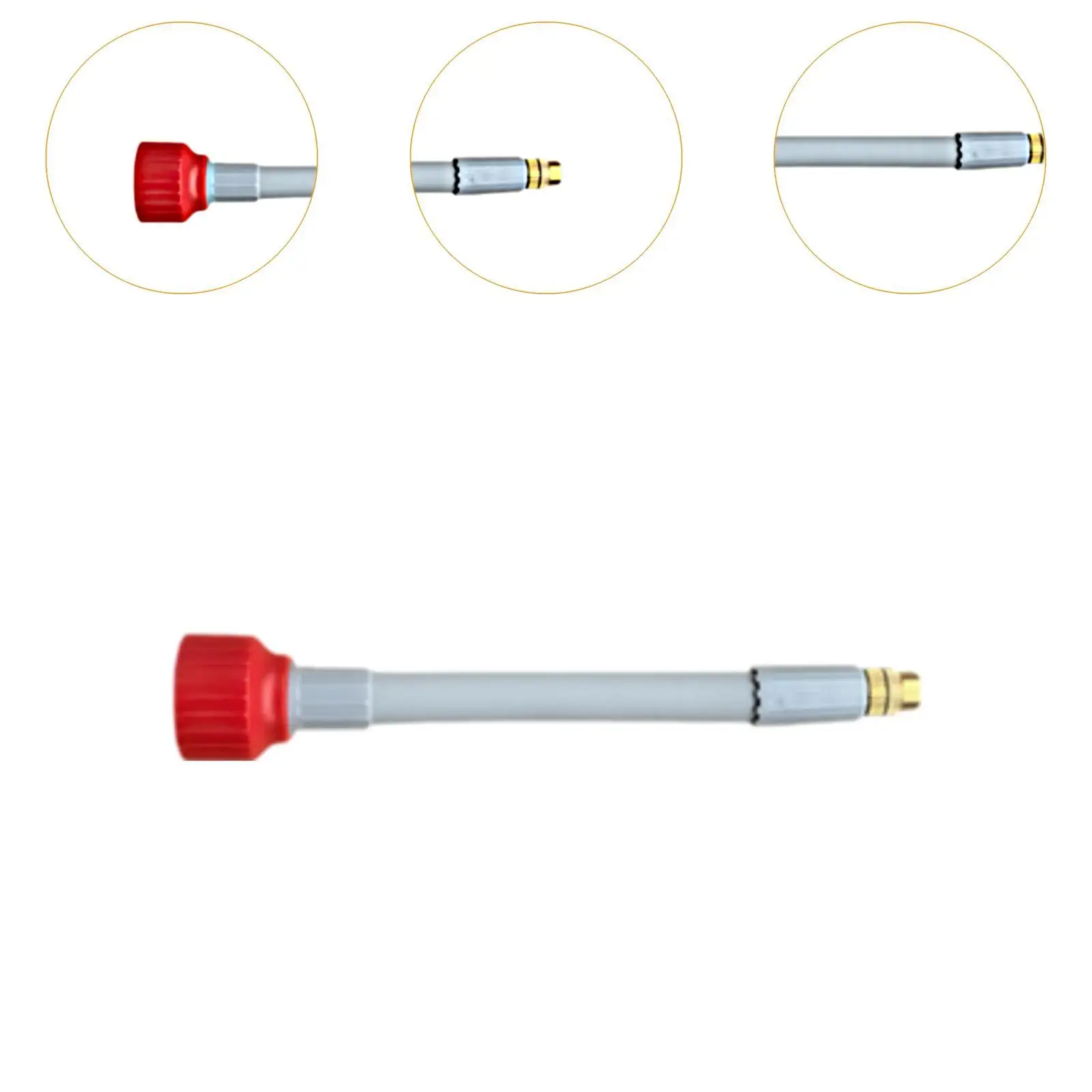 Sprayer Extension Pole Teil Handheld Sprayer Düse für Rasenpflege Gartenarbeit
