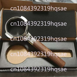 Mischief Flat Bottomless Coffee Handle Suitable for E61 Hot Mom Black Walnut Weight 400G