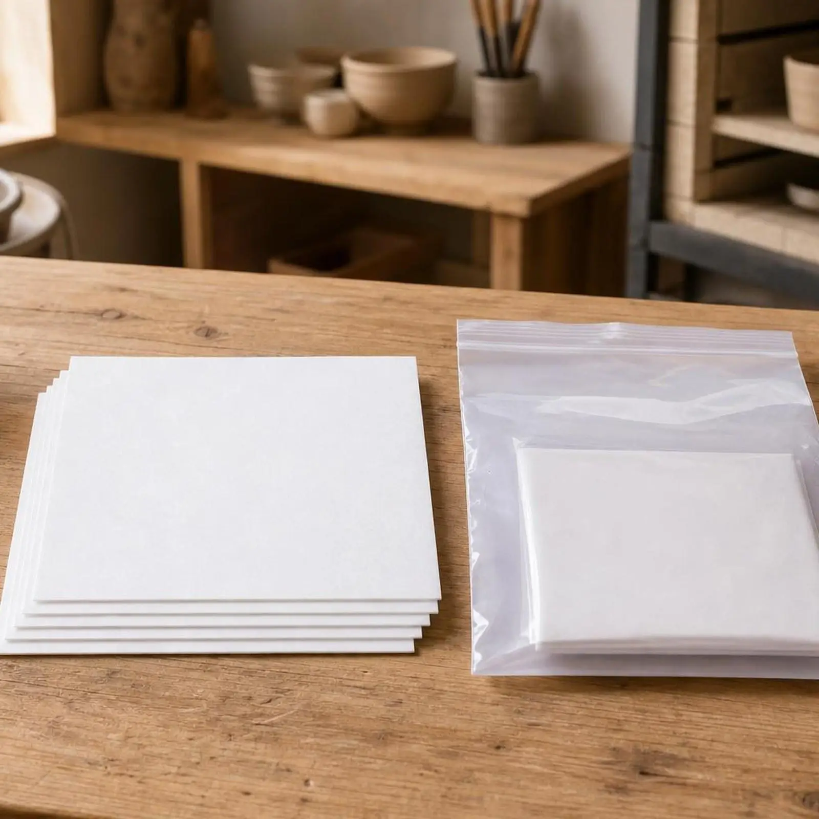 5x Pottery Pad Papers Pottery Pad Pad Reusable Replacement Ceramics Accessories