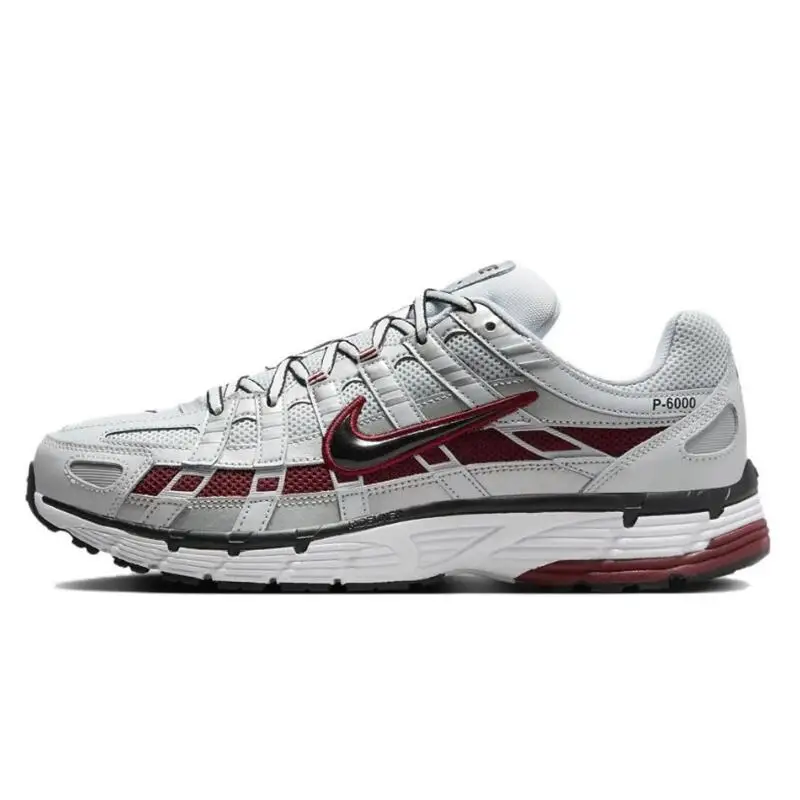 Nike P-6000 Men and Women with The Same Back Comfortable Leisure Low-top Anti-slip Sports Wear-resistant Running Shoes