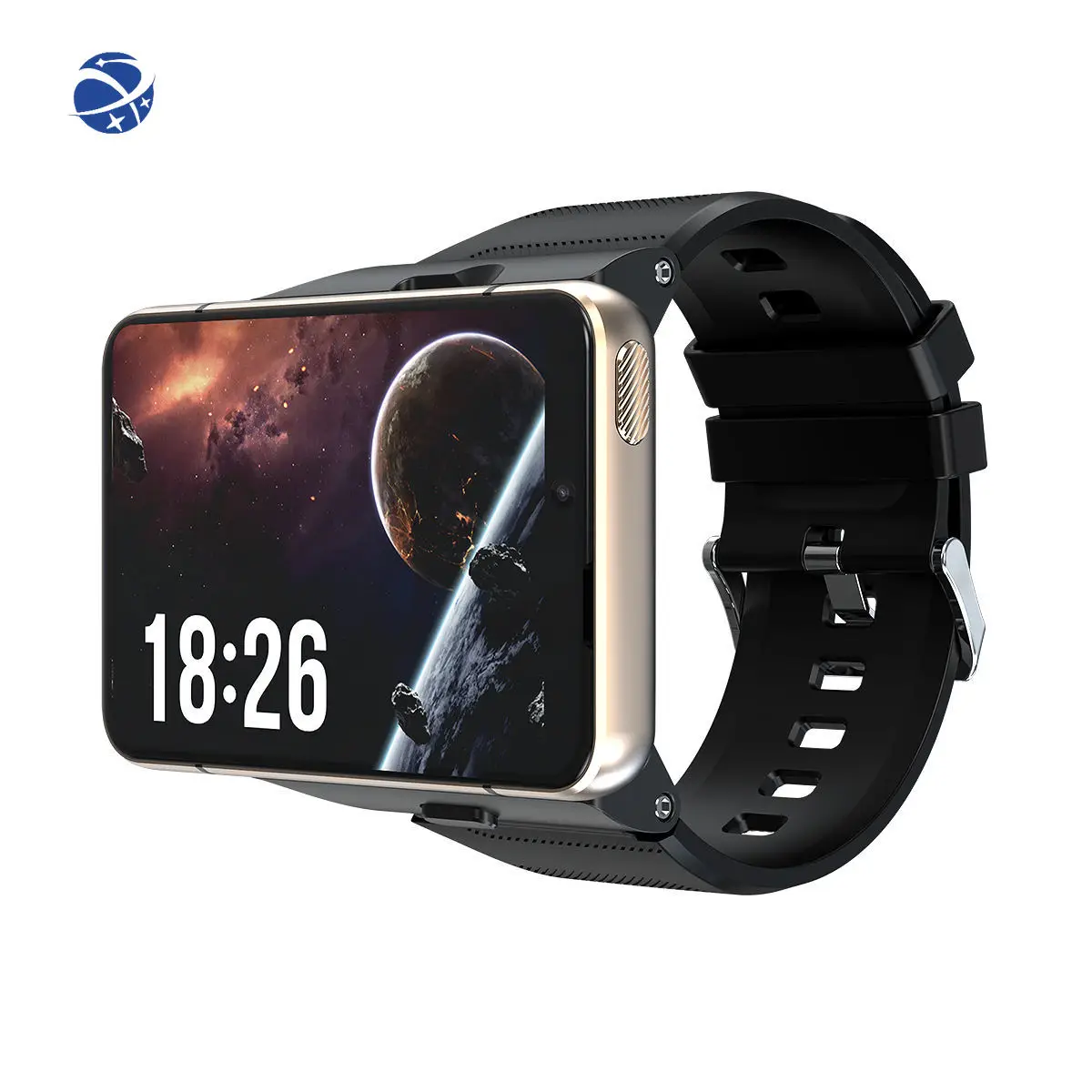 yyhcS999 Big 2.88 inch Dual camera 4gb ram 64GB ROM relojes inteligentes GPS 4G Android Smart watch with wifi and sim card