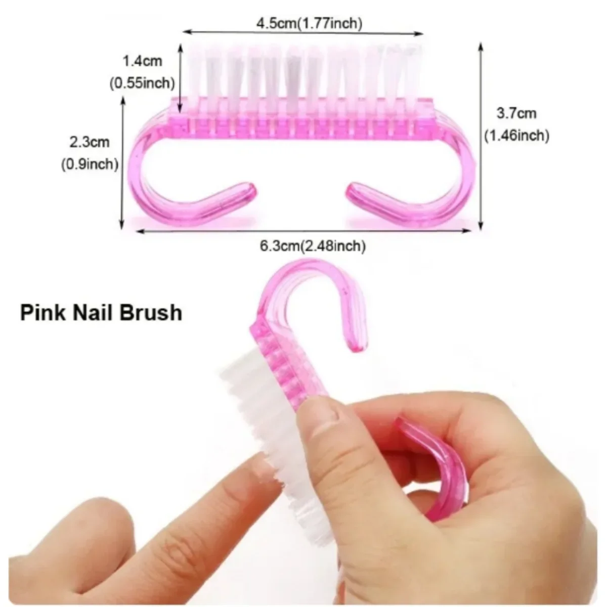 "Juego de limas de uñas 100 \ 180, pulidor de lijado de uñas, limas de manicura profesionales, pinceles de maquillaje y pedicura, kits de extensión de herramientas"