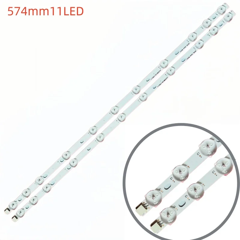

10pcs/ 575mm LED backlight strip for VES315WNDA-2D-N16 VES315WNDA-2D-N21 VES315WNDA-2D-N33 VES315WNDA-2D-R02 VES315WNDA-3D-01