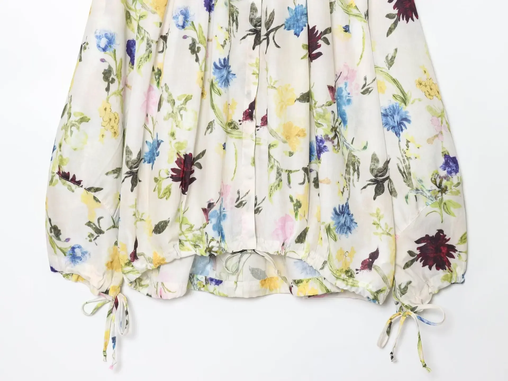 Women's Clothing New Loose Shirt Commuter Shirts Autumn Fashion Slash Neck Printed Vintage Blouses Short Sleeve All-match Tops