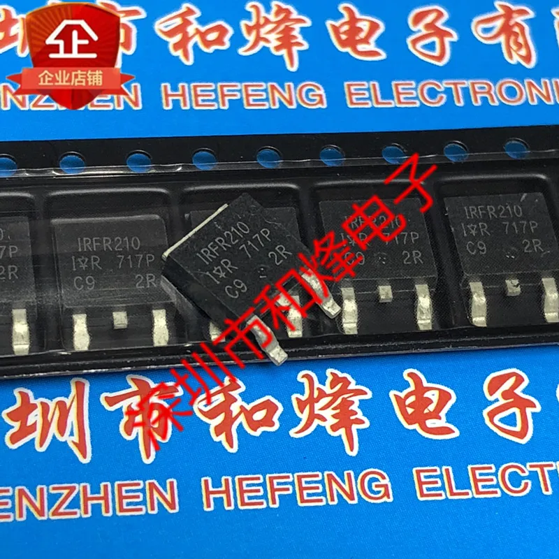 5PCS-10PCS IRFR210 FR210 TO-252 200V 2.6A NEW AND ORIGINAL ON STOCK