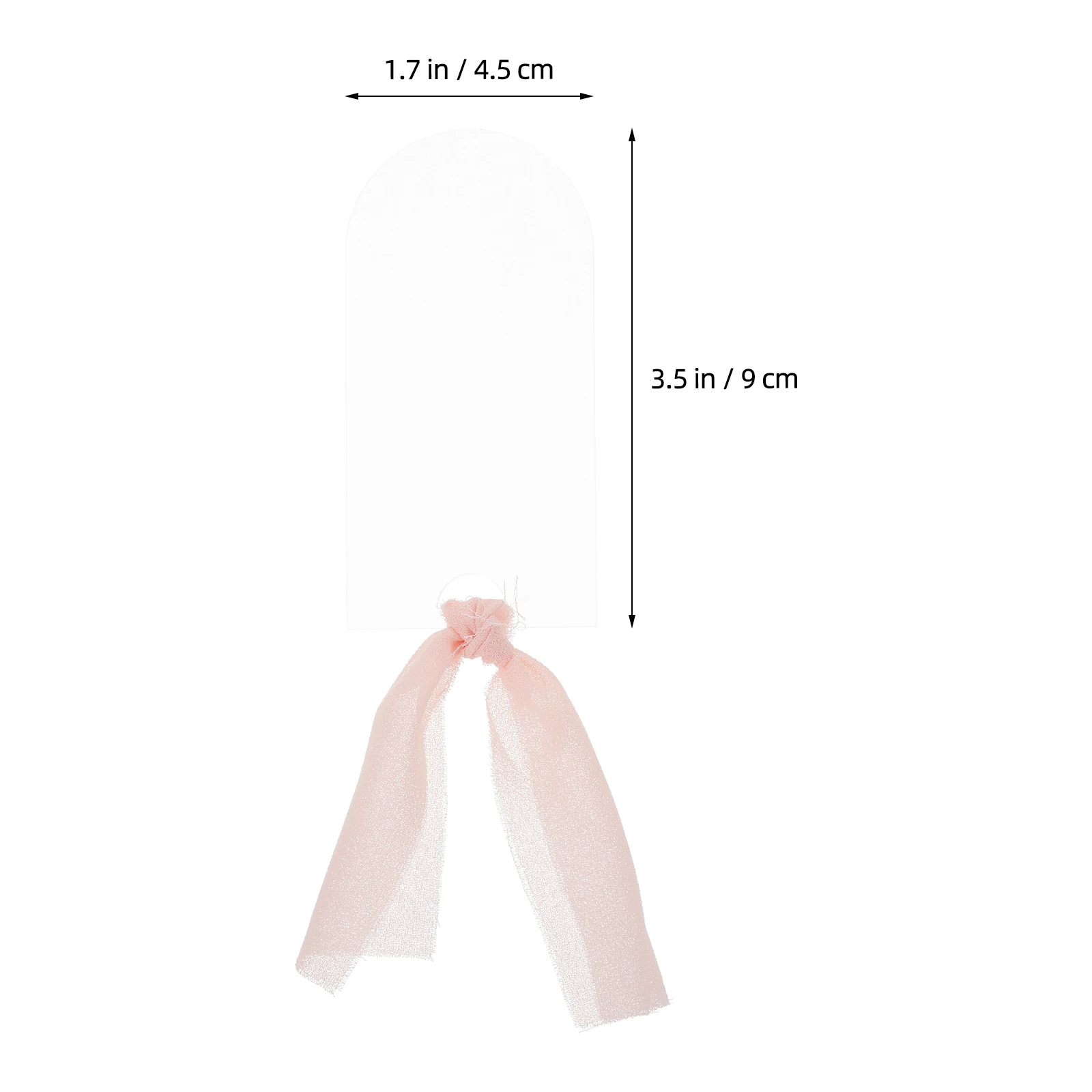 

10pcs Wedding Seat Tags Acrylic Reserved Signs For Chairs Hanging Chair Labels Party Seating Decoration Reusable Transparent