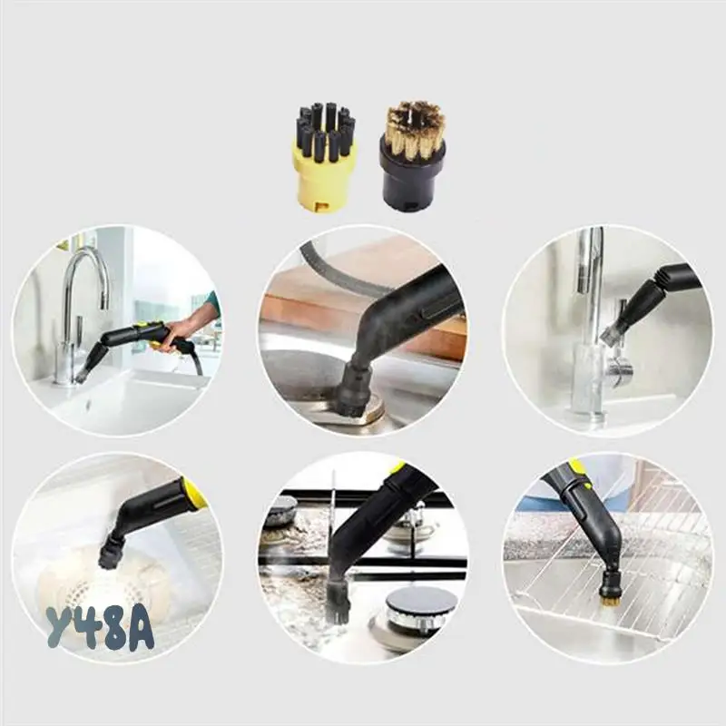 

Для KARCHER SC1 SC2 SC3 SC4 SC5 запасные части для пароочистителя, насадка для окон, планер для ковров и паровая щетка-Y48A