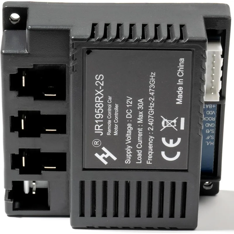 JR1958RX-2S 子供用乗用車用レシーバー – 電動車両用交換用コントロールボックス – リモートモーターコントローラー