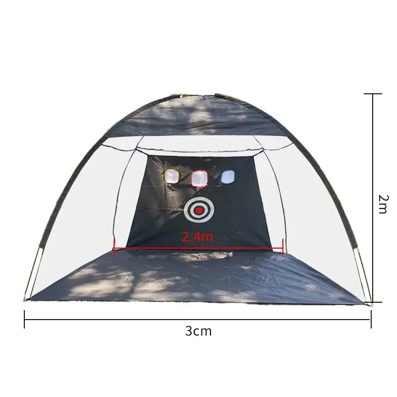 7x7ft Durable Foldable Golf Training Net Easy Setup Hitting Backyard/Driving Range Practice for Chipping Drills