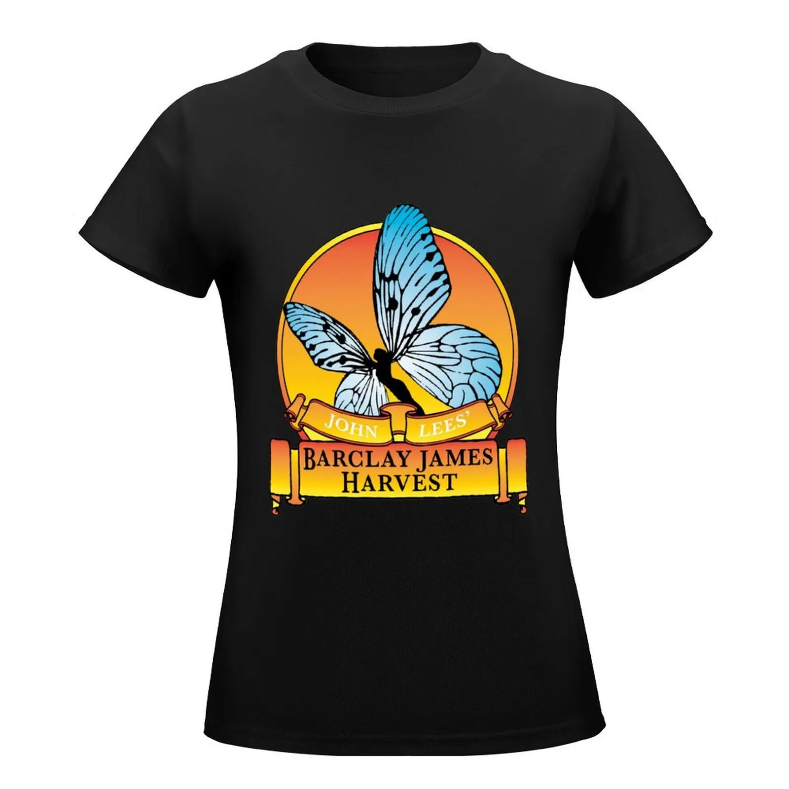 BARCLAY JAMES HARVEST LOGO T-Shirt Aesthetic clothing summer tops tops t-shirts for Women pack