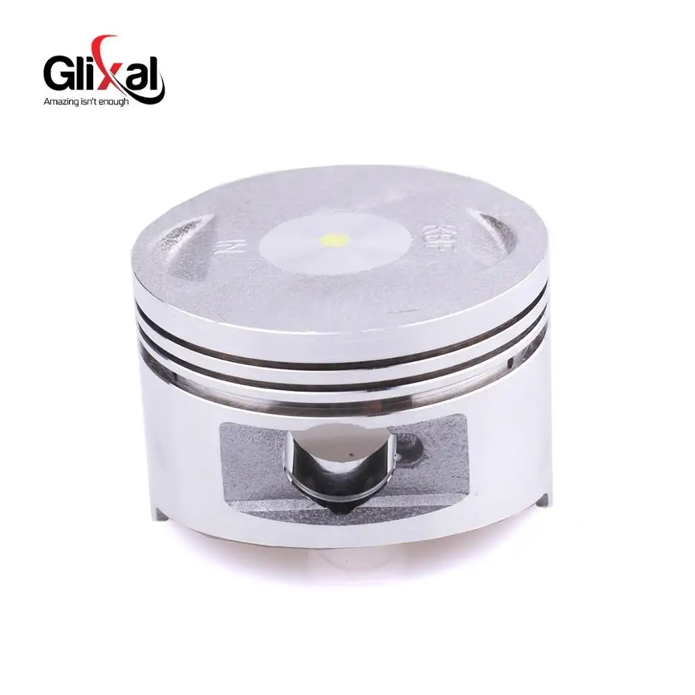 Glixal GY6 150cc 157QMJ 57.4mm Piston Kit Ring for TANK ROKETA JALON STRADA TaoTao Peace Moped Scooter ATV Go kart, UTV