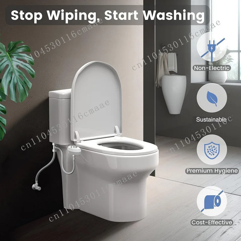 One-touch Quick-release Ultra-thin Smart Body Cleaner, Easy Installation, Smart Button Cleanser