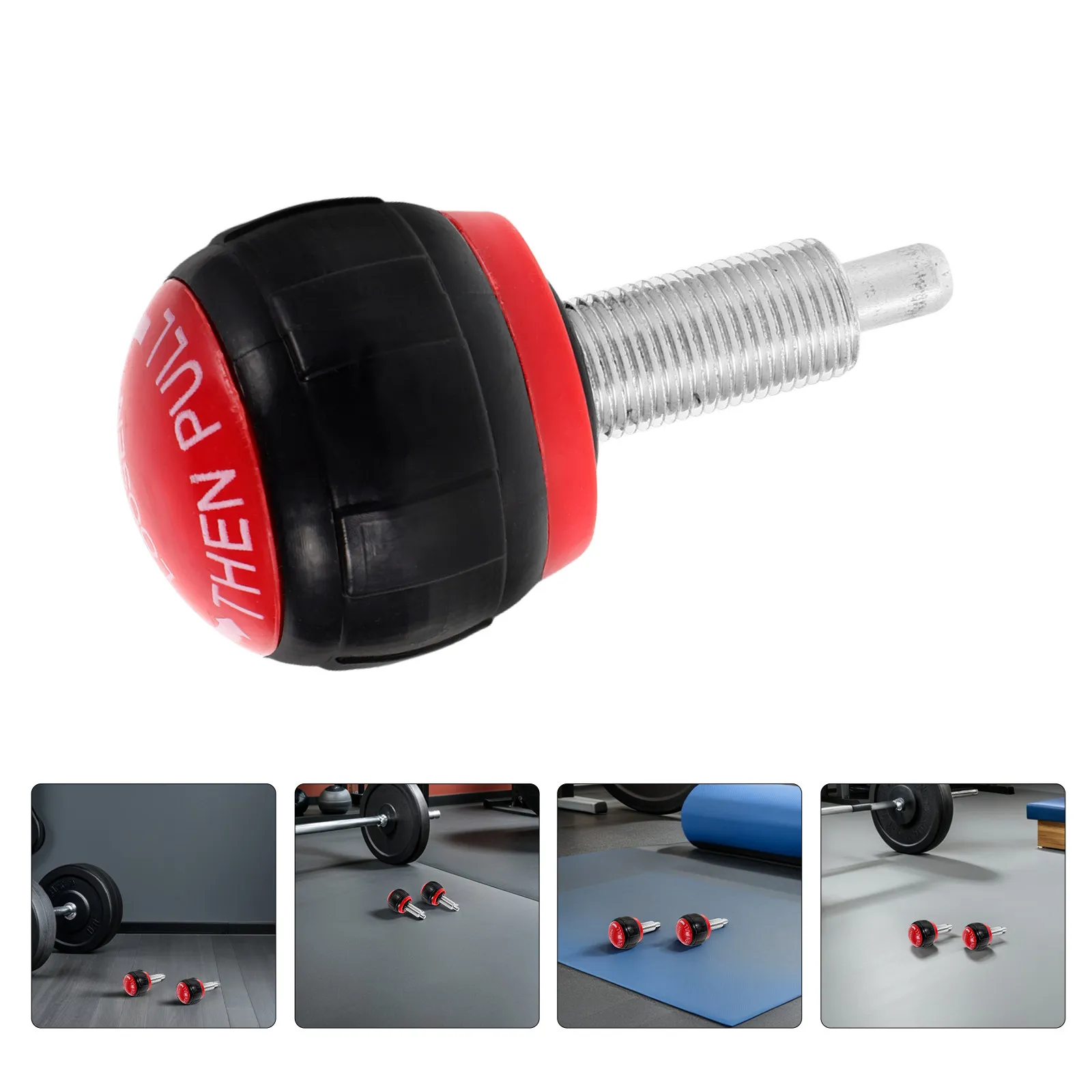 

2Pcs Fitness Pull Pin Knob M16x32mm Pop Pull Pin Spring Handle for Exercise Bike Resistance Control Indoor Gym Accessories