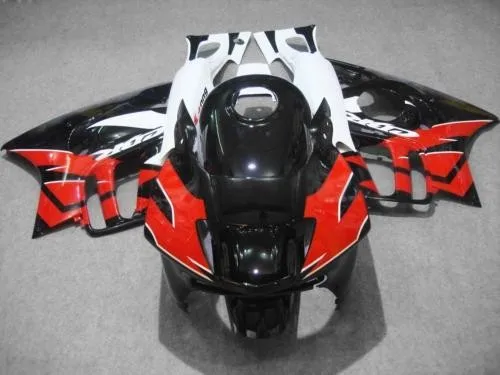 Custom OEM motorcycle fairings for Honda CBR600 F3 1995 1996 CBR 600 F3 CBR600F3 96 95 red white black fairing kits & tank-Hey