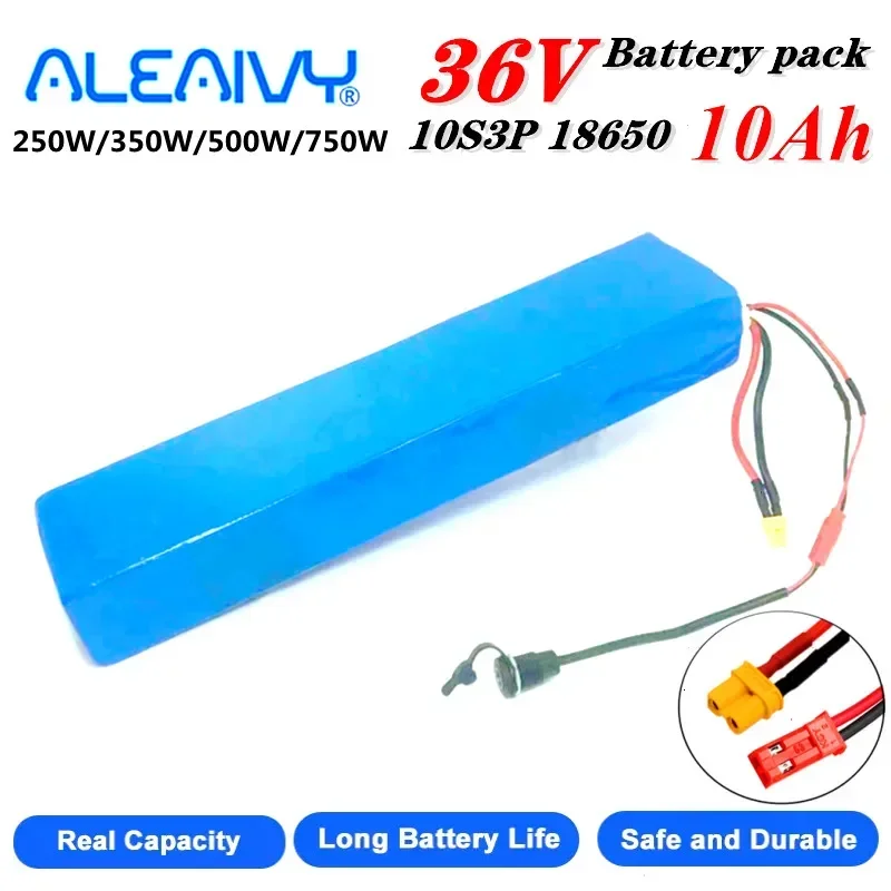 

36V 7.8Ah 10Ah 18650 Battery Pack 10S3P for Xiaomi Mijia M365 Electric Scooter Replaceable Battery with DC Plug