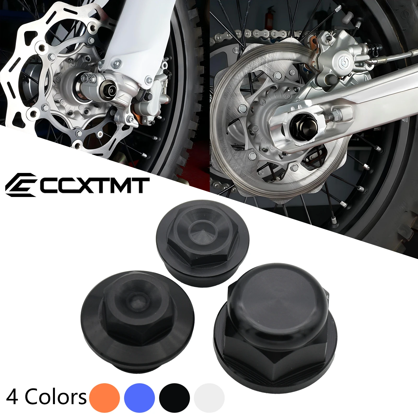 Motorcycle Front Wheel Lock Nut Wheel Lock Axle Nut Rear Spindle Pin Nut For Husqvarna TE FE TC FC TC85 125-501 2009-2022 Parts