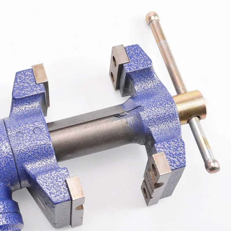 

Table Vise Swivel Base Clamp Jaw Work Bench Vise Clamp Milling Metalworking Vice Tools 360 Degree