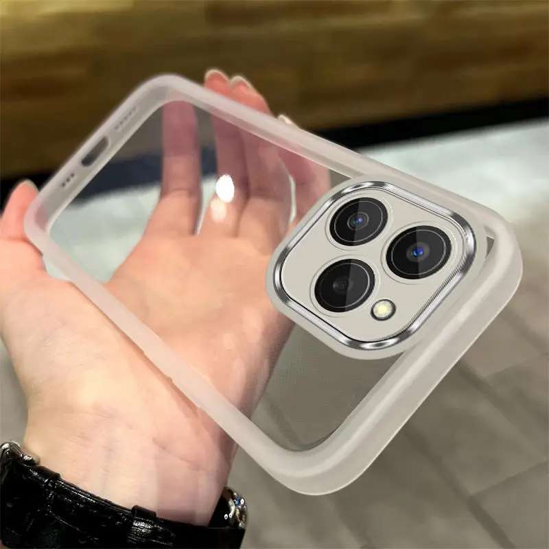 Tecno Spark 10 Pro 4G 전화 케이스 Tecno Spark 10C 럭셔리 소프트 범퍼 클리어 백 커버