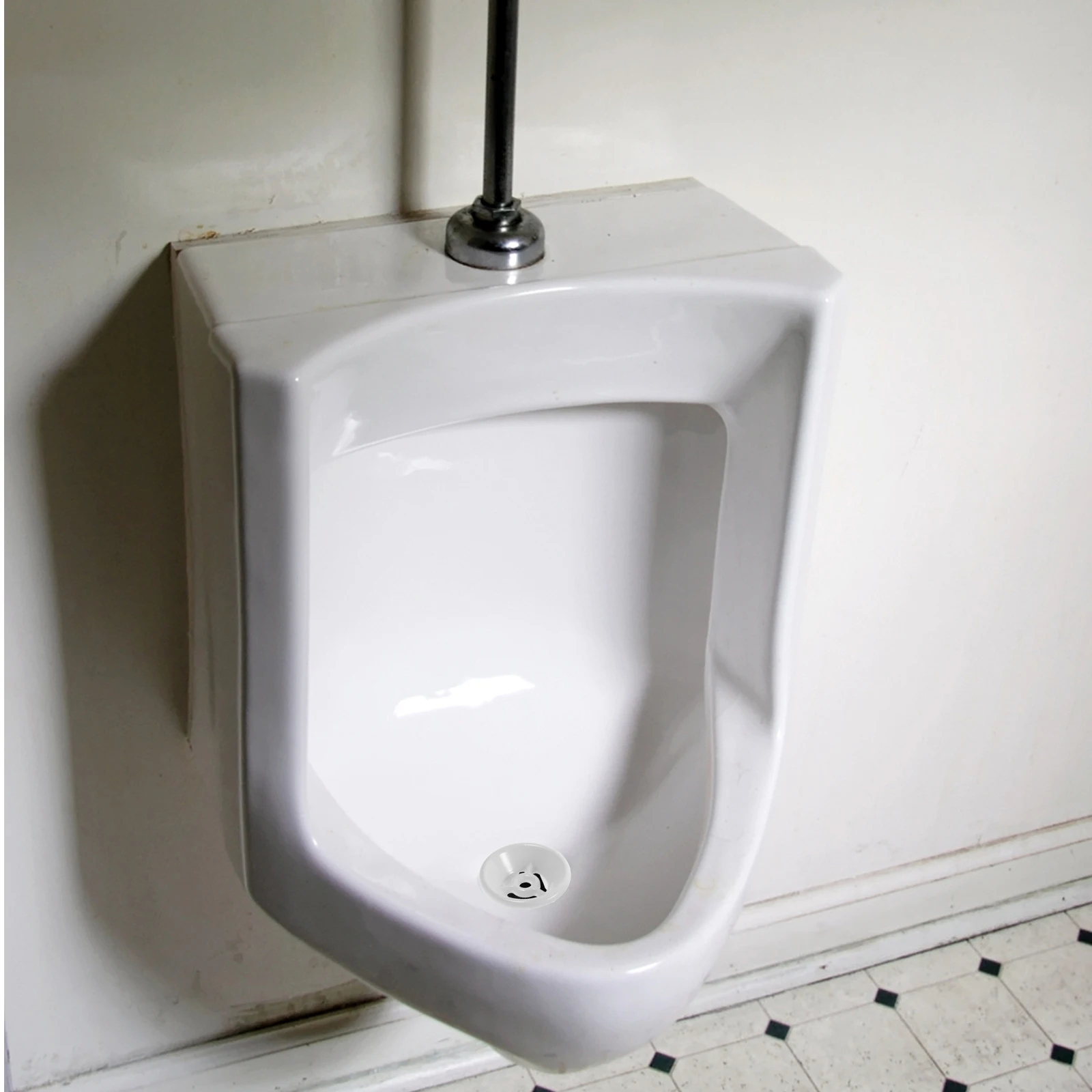 

2Pcs Urinal Plastic Strainer Stopper Drain Cover Plastic Urinal Strainer Filter for Bathroom White Anti Odor ABS Material