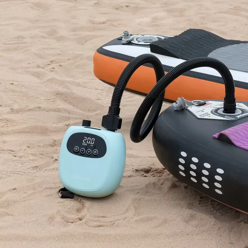 2026 Air Pump Inflator Surfboard Stand up Paddle Board Pump Portable Battery 20PSI Sup Pump