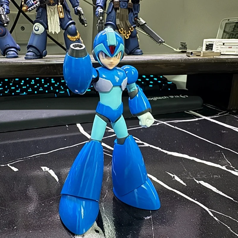 

[In Stock] Genuine Threezer 3a Mdlx Rockman Mega Man X Mobile Doll Figure Model Collection Ornament Toy Boy Gift