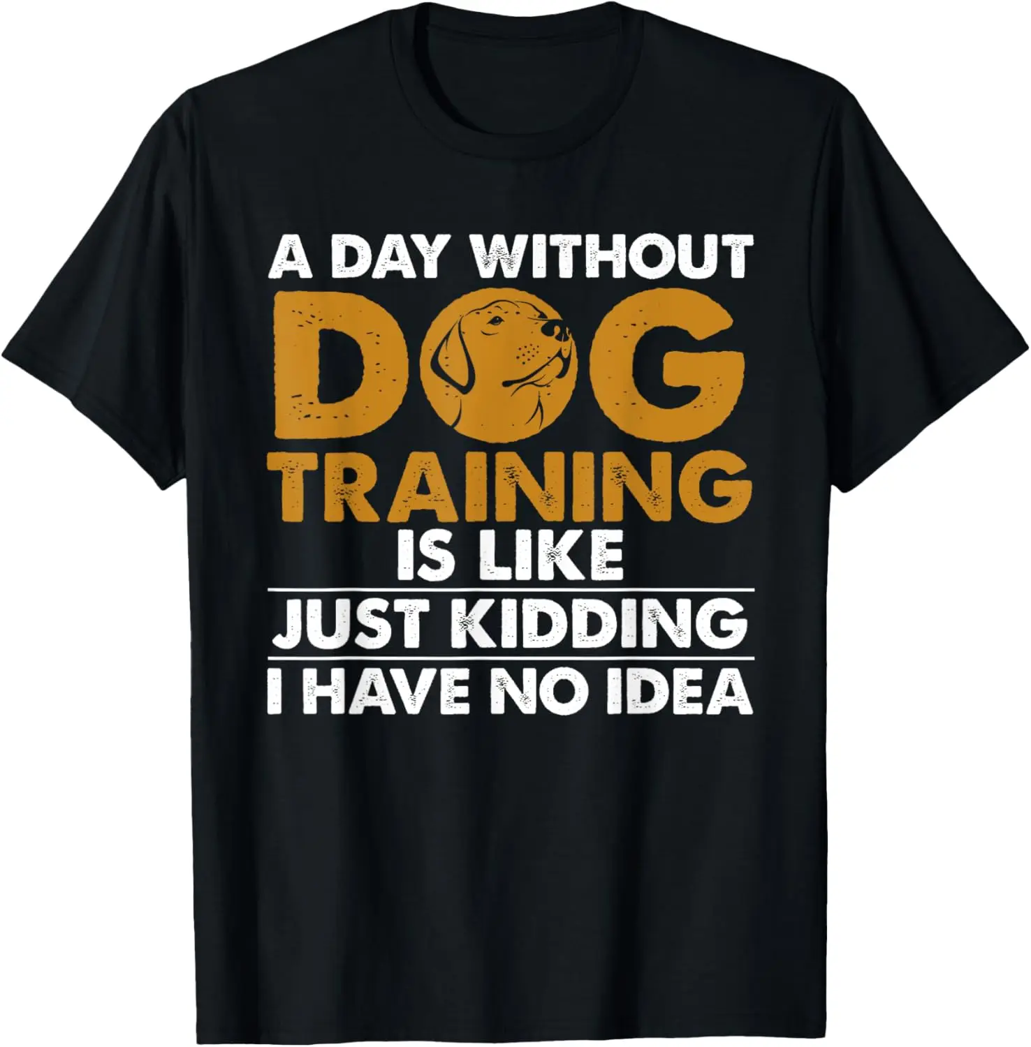 Funny Dog Trainer Design For Men Women Dog Walking Agility T-Shirt