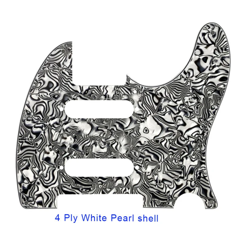 Xin Yue Guitar Parts -For US 62 Nashville 2 Strat Singles Tele Guitar PickGuard Scratch Plate Replacement，Multicolor Options