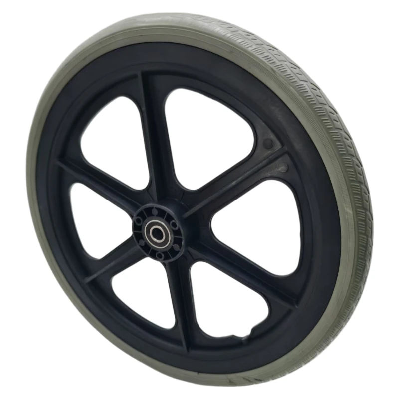 16 inch wheelchair accessory rear tyre 16 inch 16x1.75 solid large pneumatic assembly