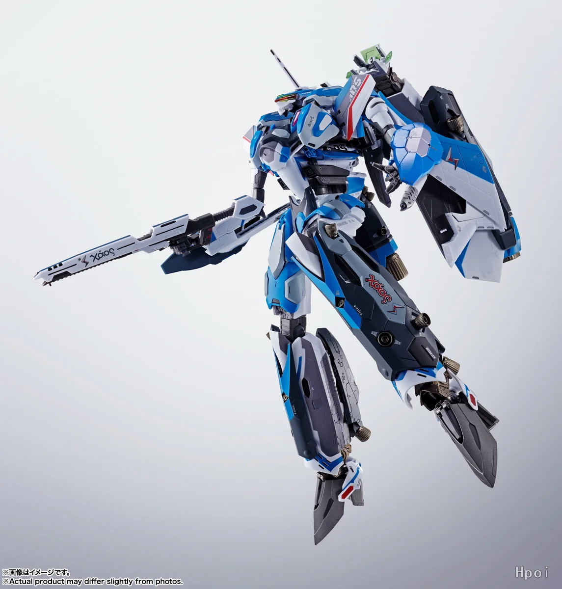 【الأصلي】BANDAI DX Chogokin VF-31J Macross Delta Super Siegfried (Hayate Immelmann Use) Revival Ver Mecha-Complete Action Toy