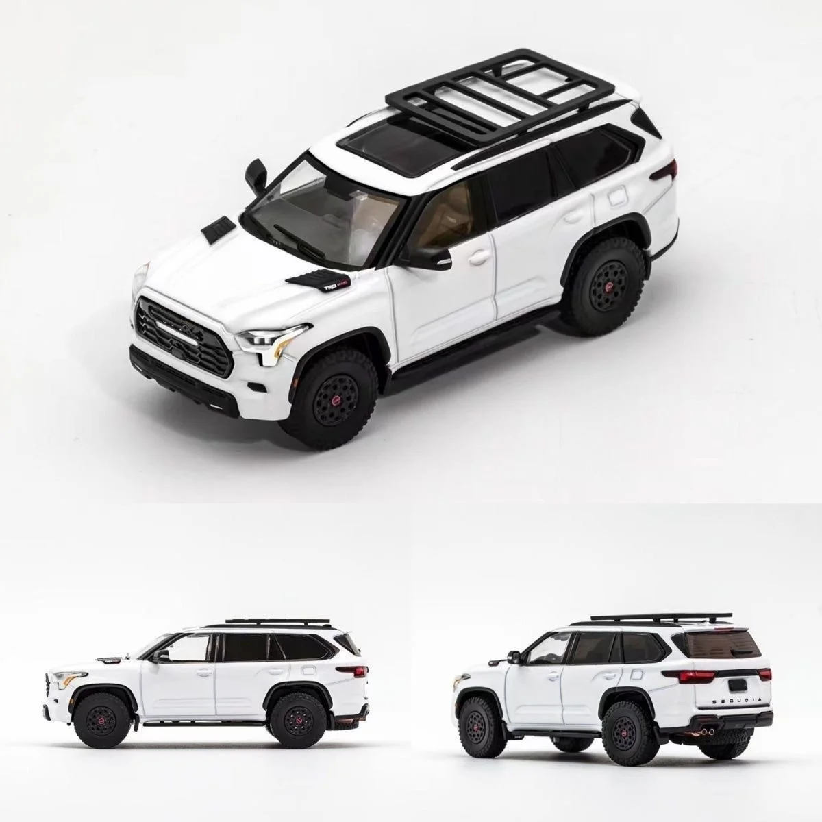 

GCD 1:64 sequoia 3rd generation XK80 TRD Pro off-road SUV model